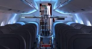 سويسرا تختبر روبوتا مزودا بأشعة فوق بنفسجية قاتلة للفيروسات على طائراتها