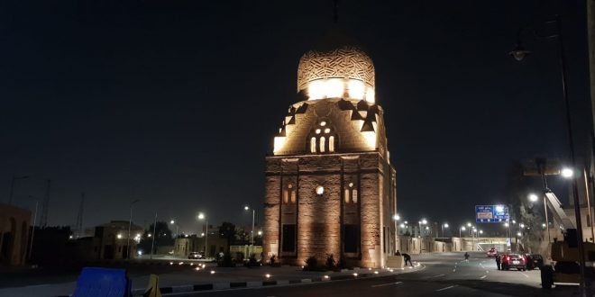 الانتهاء من أعمال ترميم قبة قانصوه أبو سعيد وأعمال تنسيق موقعها العام3