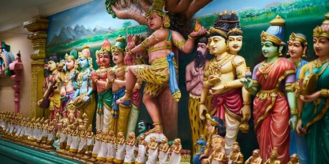 الهند تعيد إحياء معبد مخصص لألهة كورونا بالقرب من مدينة كويمباتور