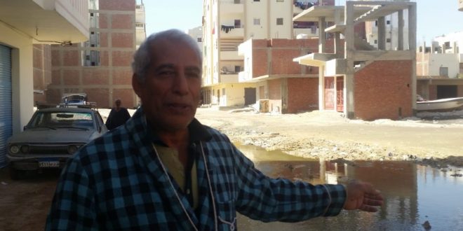 سكان ناصر والسنتر الليبي يصرخون مياه الصرف طفحت وتهدد المدينة السياحية