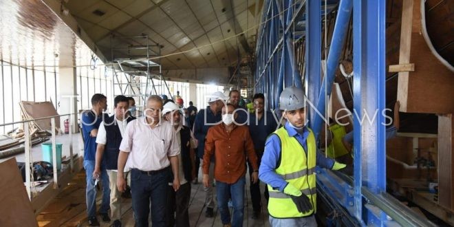 وزيري يتابع آخر مستجدات نقل مركب خوفو للمتحف المصري الكبير