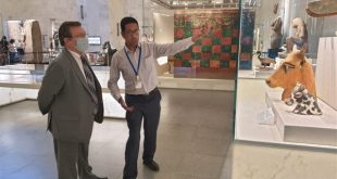 سفير أوكرانيا في المتحف القومى للحضارة : مصر عاشت دائما فى وجدان الجميع