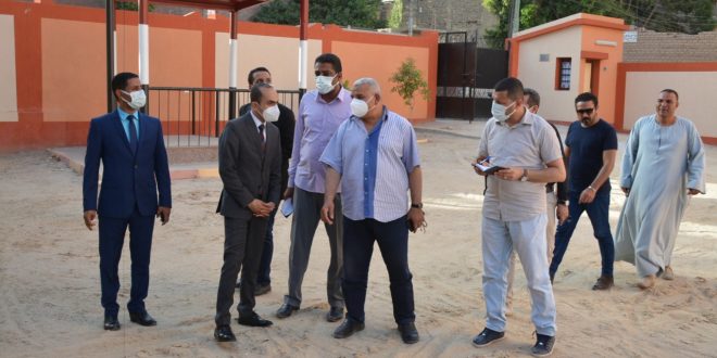 نائب محافظ سوهاج يتفقد المنطقة الأثرية بأبيدوس