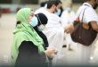 حجاج بيت الله الحرام يتوافدون إلى مشعر منى ويرمون جمرة العقبة الكبرى