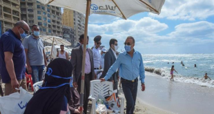 السياحة والمصايف بالإسكندرية تستقبل 69 حجزا إلكترونيا للشواطئ اليوم