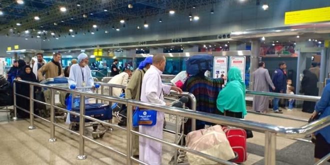 مطار القاهرة الدولي يشهد سفر ووصول 41 ألف راكب على متن 335 رحلة جوية