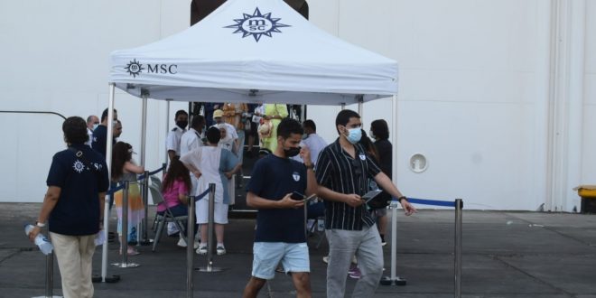 الباخرة بليسما تصل ميناء سفاجا و15 برنامجاً سياحياً لـ 700 راكب سعودي