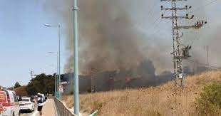 الأعلى للآثار : السيطرة علي حريق بمنطقة آثار ميت رهينة