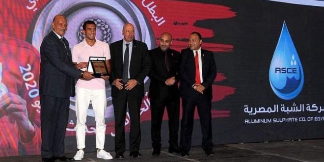 الشبة المصرية تكرم أحمد الجندي صاحب فضية أولمبياد طوكيو واتحاد الخماسي