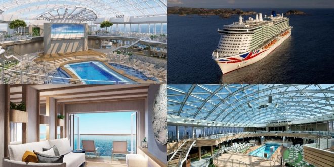 P&O البريطانية تكشف عن سفينة سياحية جديدة بتكلفة 700 مليون جنيه استرليني