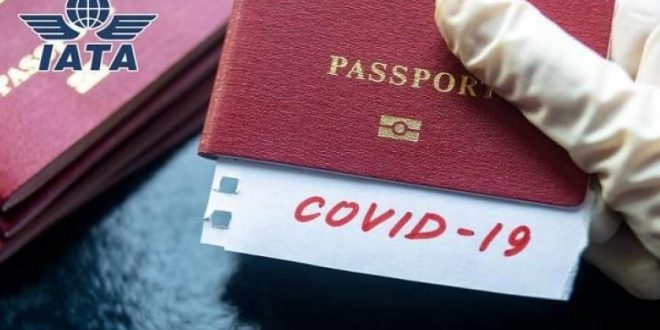الاتحاد الدولي للنقل الجوي يكشف إمكانية تحميل شهادة COVID في جواز سفر IATA