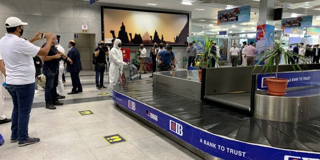 مطار الغردقة لاستقبال أول رحلة طيران روسية