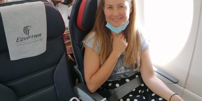 مصر للطيران الناقل للإعلامية رايا أبي راشد وضيوف ورشة عمل إكسبرت استوديوز