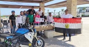 المغامر علي عبده يسجيل رقم قياسي بموسوعة جينيس بالسير 919 كيلو في 24 ساعة