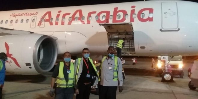 العربية للطيران تشكر شركة مصر للطيران للخدمات الأرضية