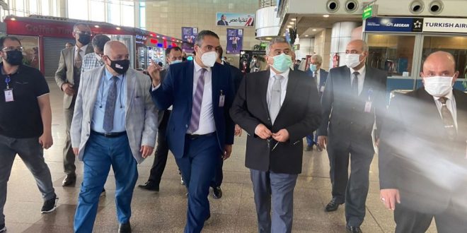 اللجنة العليا للتفتيش الأمني والبيئي بالمطارات تتفقد مطار القاهرة الدولي