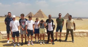 الأهرامات تستقبل وفدا من المشاركين ببطولة العالم للناشئين لدراجات المضمار