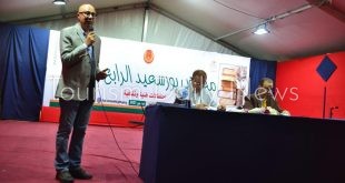 معرض بورسعيد للكتاب يحتفى بمسعد خضير فنان الخط العربي