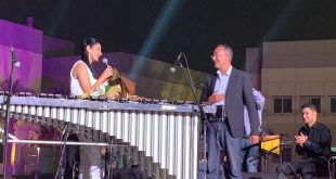 الماريمبا تبهر المشاهدين بالمتحف القومي للحضارة المصرية بالفسطاط