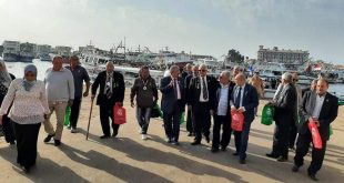 هيئة التنشيط تنظم جولة سياحية لأبطال حرب أكتوبر بمدينة رأس البر