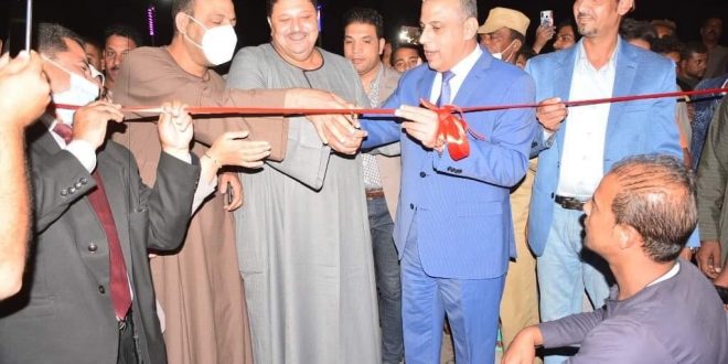 محافظ سوهاج يفتتح طريق كورنيش النيل بالمنشاة بتكلفة 7 مليون جنيه