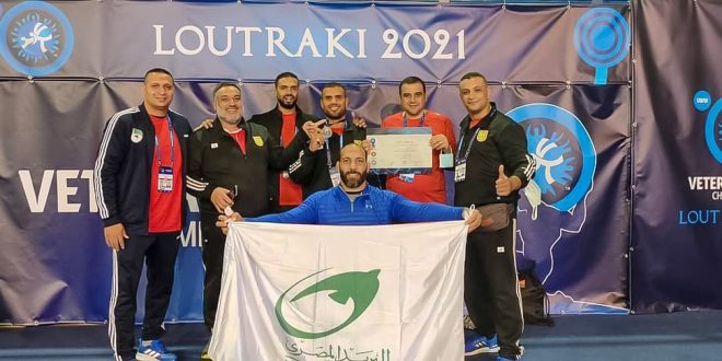 فريق البريد المصري يشارك في منافسات بطولة العالم للمصارعة للرواد لأول مرة