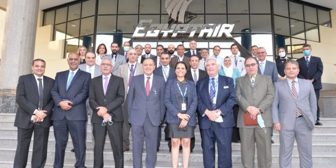 مصرللطيران تنتهى من تقييم المخاطر بجميع انشطه الشركة بالتعاون مع شركة مصر للتامين و شركة GHS الأمريكية