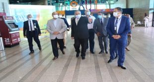 منار يتابع استعدادات مطار الأقصر لاستقبال حركة الطيران خلال الموسم الشتوى