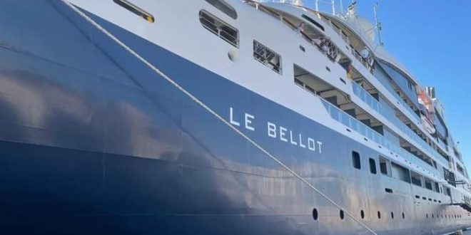 السفينة السياحية الفرنسية le bellot تصل الغردقة في رحلة للموانئ المصرية
