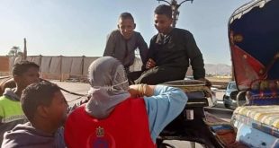 تطعيم سائقي عربات الحنطور وأهالي الأقصر بمنازلهم بلقاح كورونا