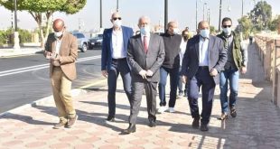 وزير التنمية المحلية يتابع لمسات تطوير محيط طريق الكباش النهائية بالأقصر