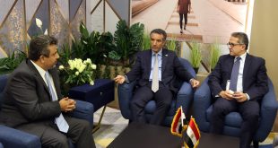 وزير السياحة يلتقي مع نظيره الأردني خلال المشاركة في بورصة لندن WTM 2021