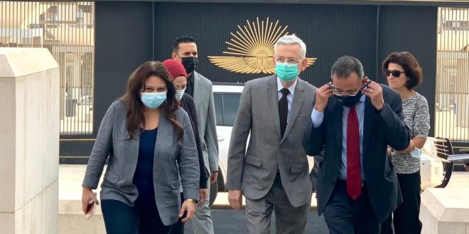 المتحف القومي للحضارة المصرية يستقبل سفير دولة فرنسا بالقاهرة