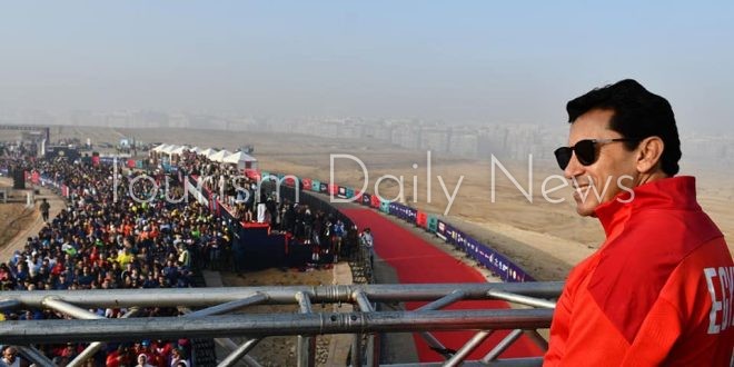  وزير الشباب يطلق نصف ماراثون الأهرامات بمشاركة 4 آلاف متسابق من 71 دولة 