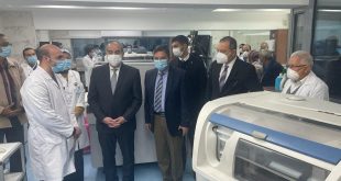 وزير الطيران يفتتح أعمال تطوير معامل التحاليل المركزية بمستشفي مصر للطيران