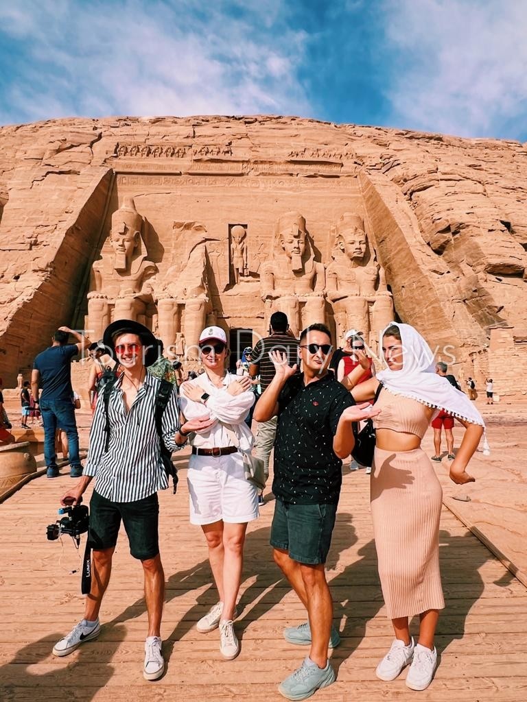 وزارة السياحة تستضيف وفداً تلفزيونياً من أشهر مقدمى البرامج بدول البلطيق
