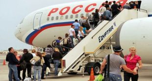 مطار الغردقة يستقبل 24 رحلة طيران منتظمة و«شارتر» من روسيا .. اليوم