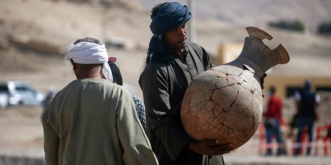 اكتشاف المدينة الذهبية المفقودة في مصر يفوز بالمرتبة الأولي عالميا 2021