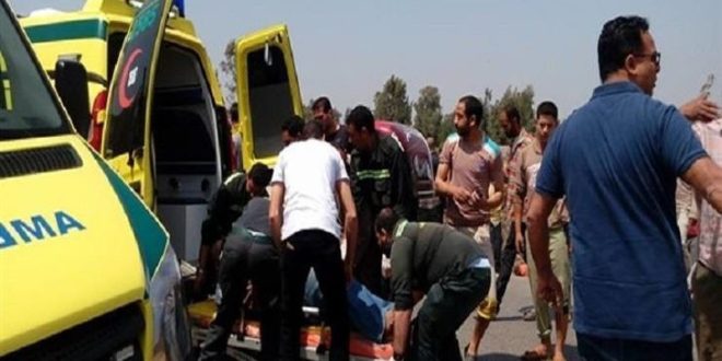 مصرع 17 شخصا وإصابة 17 في حادث تصادم مروع بين ميكروباص وأتوبيس بشرم الشيخ