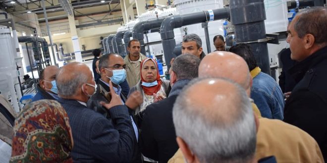 الإسكان تراجع خدمات مياه الشرب بالمناطق الصناعية والسياحية بالعين السخنة