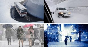 الثلوج تتساقط على العاصمة اليابانية وإلغاء عشرات الرحلات وضغوط في الكهرباء