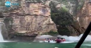 مصرع 7 أشخاص بسقوط كتلة صخرية على قوارب سياحية في كابيتوليو بالبرازيل