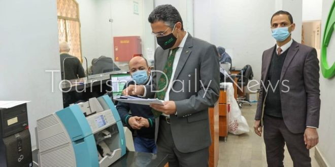 جولات مكوكية لرئيس البريد لمتابعة حركة انتظام العمل بالمكاتب