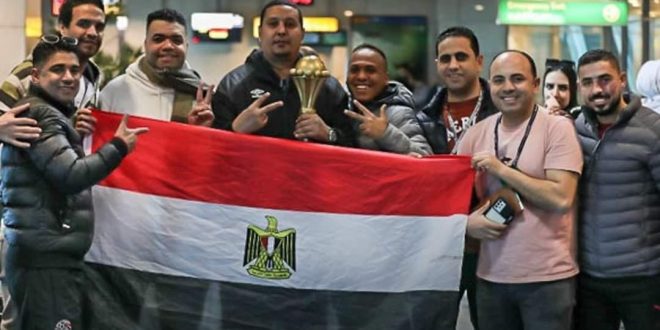 إقلاع رحلتي مصر للطيران إلي "ياوندي" بالكاميرون لمؤازرة المنتخب الوطني
