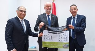 مصر تعيد العلم لإشبيلية وسفير إسبانيا بالقاهرة في المتحف القومي للحضارة