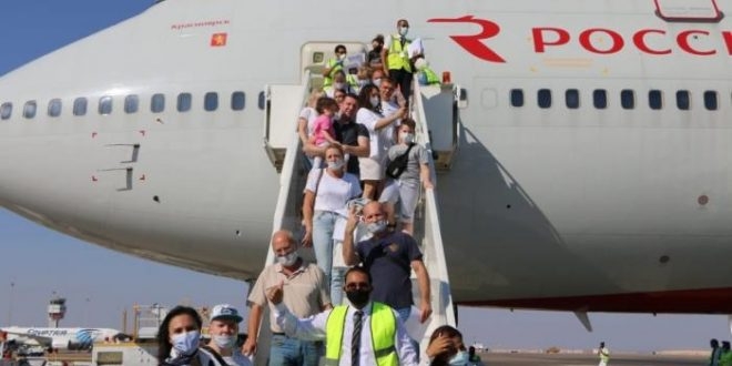 اتحاد منظمي الرحلات الروسية : زيادة الطيران المباشرة من موسكو للغردقة وشرم