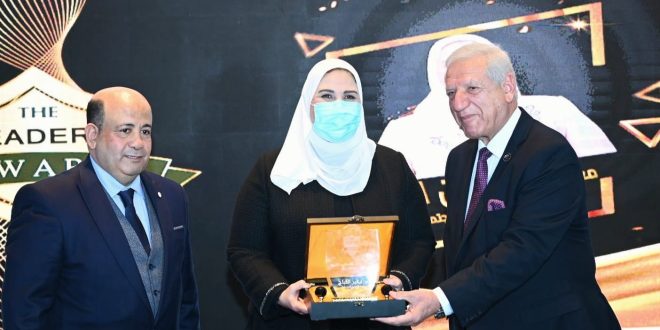 تكريم وزيرة التضامن بين الشخصيات الأكثر تأثيرًا في التنمية الاقتصادية