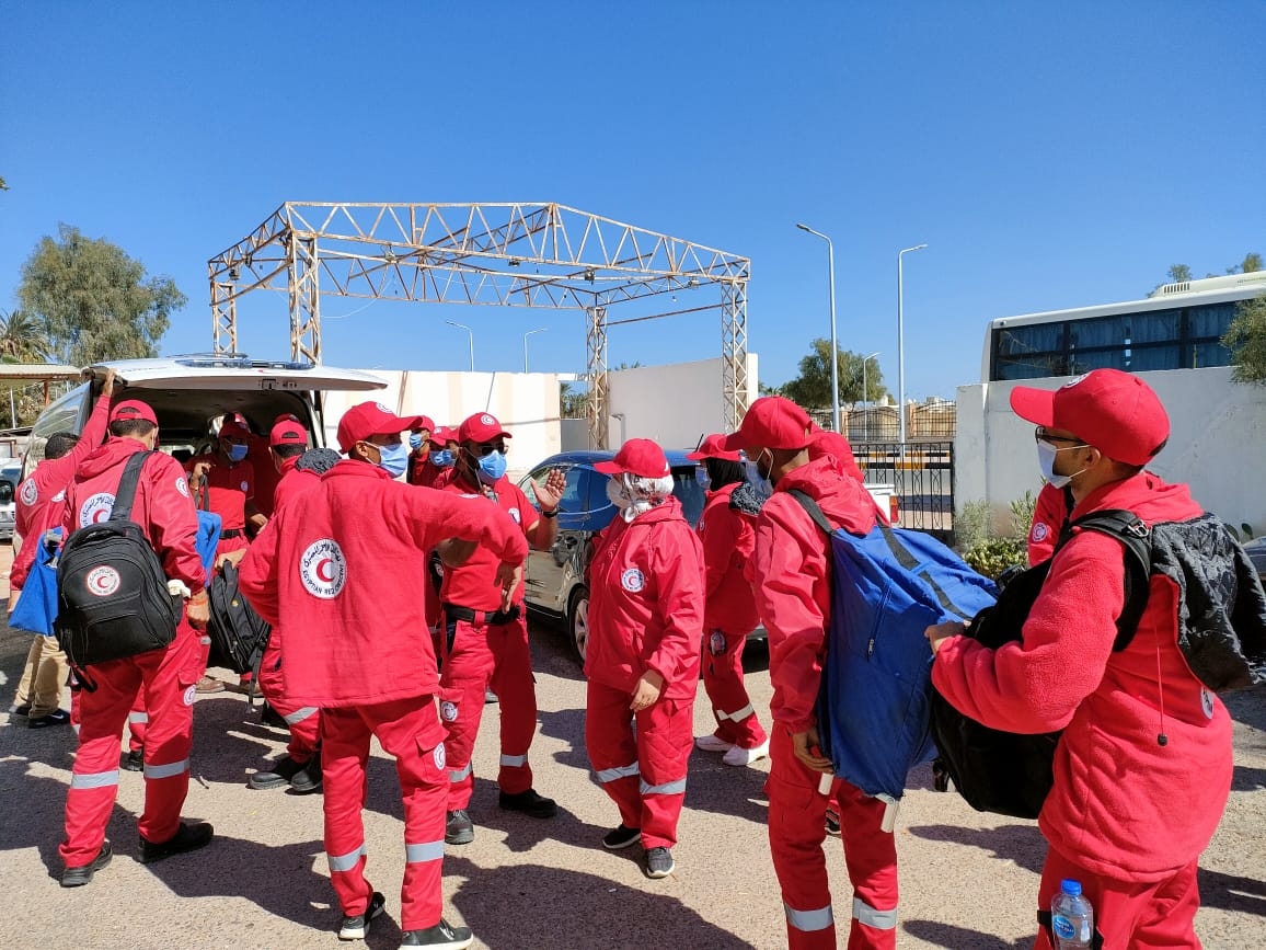 ختام دورة الهلال الأحمر