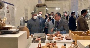 الأمين العام لمنظمة الأوبك يزور المتحف القومي للحضارة المصرية بالفسطاط