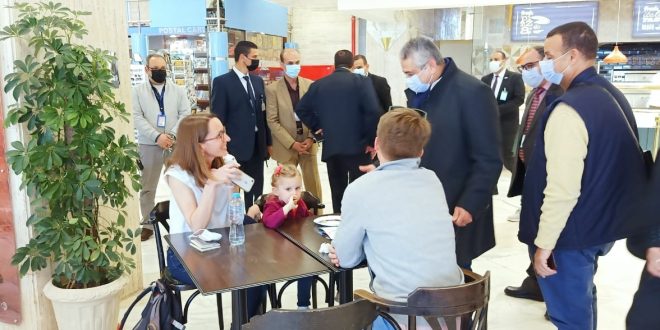 اللجنة العليا للتفتيش الأمنى والبيئي تتفقد مطار أسوان